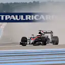 Stoffel Vandoorne (BEL) McLaren MP4-30 at Pirelli Formula One Wet Test, Day Two, Paul Ricard, France, 26 January 2016. © Sutton Motorsport Images