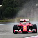 Sebastian Vettel (GER) Ferrari SF15-T at Pirelli Formula One Wet Test, Day Two, Paul Ricard, France, 26 January 2016. © Sutton Motorsport Images