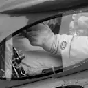 The six-wheeled Tyrrell P34 which had clear cut-outs incorporated into the bodywork to allow the drivers to see the small front wheels.German Grand Prix, Nurburgring, 1 August 1976. © Sutton Motorsport Images