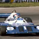 Patrick Depailler pilots the 1977-spec wide-track P34B at the Dutch Grand Prix at Zandvoort, 28 August 1977. © Sutton Motorsport Images