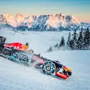 Max Verstappen performs during the F1 Showrun at the Hahnenkamm in Kitzbuhel, Austria on Jannuary 14, 2016. © Philip Platzer/Red Bull Content Pool