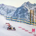 Max Verstappen performs during the F1 Showrun at the Hahnenkamm in Kitzbuehel, Austria on Jannuary 14, 2016. © Philip Platzer/Red Bull Content Pool