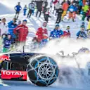 Max Verstappen performs during the F1 Showrun at the Hahnenkamm in Kitzbuhel, Austria on Jannuary 14, 2016. © Philip Platzer/Red Bull Content Pool