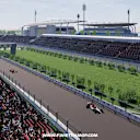 10.2 Ảnh mô tả vị trí khán đài khu vực khúc cua 10-11 góc chụp 90