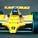 Hans-Joachim Stuck (GER) ATS-Cosworth whos race ended with drive shaft problems. Dutch Grand Prix, Zandvoort, Holland. 26 August 1979. ©Sutton Motorsport Images