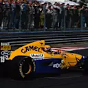 Roberto Moreno (BRA) Benetton B191, 4th Place.
Belgian Grand Prix, Spa, 25 August 1991 © ©Sutton Motorsport Images