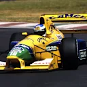 Michael Schumacher (GER) Benetton B191B, 3rd place.
Mexican Grand Prix , Mexico City, 22 March 1992 © SUTTON MOTORSPORT IMAGES