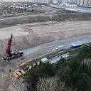 Construction of circuit updates at Zandvoort, host of the 2020 Dutch Grand Prix, December 2019. © Jarno Zaffelli / Dromo