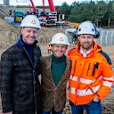 Construction of circuit updates at Zandvoort, host of the 2020 Dutch Grand Prix, December 2019. © Chris Schotanus