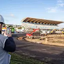 Construction of circuit updates at Zandvoort, host of the 2020 Dutch Grand Prix, December 2019. © Chris Schotanus