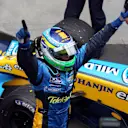 Race winner Giancarlo Fisichella (ITA) Renault R25 in parc ferme.
Formula One World Championship, Rd1, Australian Grand Prix, Race Day, Albert Park, Melbourne, Australia, 6 March 2005.
DIGITAL IMAGE © © Sutton Motorsport Images