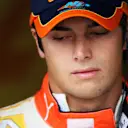 Nelson Piquet Jr. (BRA) Renault.
Formula One World Championship, Rd 9, German Grand Prix, Qualifying Day, Nurburgring, Germany, Saturday 11 July 2009.
