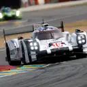 Nico Hulkenberg (GER) / Earl Bamber (NZL) / Nick Tandy (GBR), Porsche Team Porsche 919 Hybrid at Le Mans 24 Hours, Race, Le Mans, France, 13-14 June 2015. © Sutton Motorsport Images
