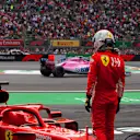AUTODROMO HERMANOS RODRIGUEZ, MEXICO - OCTOBER 28: Sebastian Vettel, Ferrari in Parc Ferme during the Mexican GP at Autodromo Hermanos Rodriguez on October 28, 2018 in Autodromo Hermanos Rodriguez, Mexico. (Photo by Manuel Goria / Sutton Images)