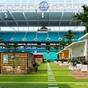 Part of the Miami paddock will move inside the Hard Rock Stadium in 2023