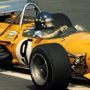 Peter Gethin, McLaren M14A, retired on lap 28 with a blown engine. Mexican Grand Prix, Mexico City, 25 October 1970. © Sutton Motorsport Images