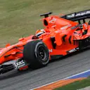 Christijan Albers (NED) Spyker F8-VII, Formula One Testing, Valencia, Spain, Day Two, Monday 20 February 2007. © Sutton Motorsport Images
