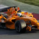 Juan Pablo Montoya, McLaren Mercedes MP4/21, Formula One Testing, Barcelona, Spain, 23-27 January 2006. © Sutton Motorsport Images