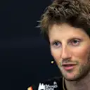 Romain Grosjean (FRA) Lotus F1 in the Press Conference. Formula One World Championship, Rd6, Monaco Grand Prix, Preparations, Monte-Carlo, Monaco, Wednesday 21 May 2014. © Sutton Motorsport Images