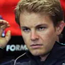 Nico Rosberg (GER) Mercedes AMG F1 in the Press Conference. Formula One World Championship, Rd6, Monaco Grand Prix, Preparations, Monte-Carlo, Monaco, Wednesday 21 May 2014. © Sutton Motorsport Images