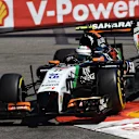 Sergio Perez (MEX) Force India VJM07.
Formula One World Championship, Rd6, Monaco Grand Prix, Qualifying, Monte-Carlo, Monaco, Saturday 24 May 2014. © Sutton Motorsport Images