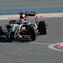 Romain Grosjean (FRA) Lotus E22. Formula One Testing, Day One, Bahrain International Circuit, Sakhir, Bahrain, Wednesday, 19 February 2014 © Sutton Images. No reproduction without permission