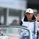 Felipe Massa (BRA) Williams on the drivers parade.
Formula One World Championship, Rd12, Belgian Grand Prix, Race Day, Spa-Francorchamps, Belgium, Sunday 24 August 2014. © Sutton Motorsport Images