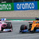 18 STROLL Lance (can), Racing Point F1 RP20, 04 NORRIS Lando (gbr), McLaren Renault F1 MCL35, action during the Formula 1 Pirelli Grosser Preis der Steiermark 2020, Styrian Grand Prix from July 10 to 12, 2020 on the Red Bull Ring, in Spielberg, Austria - Photo Antonin Vincent / DPPI