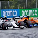 10 GASLY Pierre (fra), Scuderia AlphaTauri Honda AT01, 04 NORRIS Lando (gbr), McLaren Renault F1 MCL35, action during the Formula 1 Pirelli Grosser Preis der Steiermark 2020, Styrian Grand Prix from July 10 to 12, 2020 on the Red Bull Ring, in Spielberg, Austria - Photo Antonin Vincent / DPPI