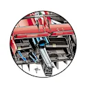 An indication of airflow through the bodywork channel, as seen from the rear of the SF71H. © Giorgio Piola