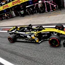 The bulkier ancillaries of the Renault power unit meant it couldn't be packaged as tightly as the Haas