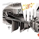 Sauber's diffuser features unusual curved edges © Giorgio Piola