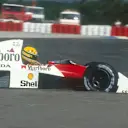 Senna's McLaren did not win in France, but it did win the 1990 title, despite the more advanced aerodynamics of some rivals © LAT Photographic