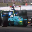 The Adrian Newey-designed Leyton House CG901 – seen here with Ivan Capelli at the wheel at Paul Ricard – was 1990’s other technical tour-de-force © LAT Photographic