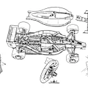 Here we can compare and contrast the 1990 Ferrari... © Giorgio Piola
