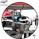 Ferrari’s alternative wastegate arrangement, which Sebastian Vettel ran briefly in Free Practice 1 in Hungary. © Giorgio Piola