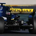 Renault's exhaust layout as seen in real life. © Sutton Images