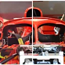 SPOT THE DIFFERENCE: Ferrari's Spanish GP mirror layout (left) and their Monaco revision (right). © Sutton Images