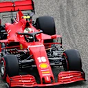 … and the 'conventional' rear-wing run in practice, that has a straight edge at the bottom