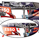 Red Bull slimmed down their Hungary wing, main, for Silverstone, inset