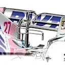 Racing Point admitted that they used too much wing for the British Grand Prix