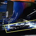 McLaren's new floor in Austria with multiple vanes and a softer Z shape than...