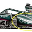 ... and the sidepod used by both Stroll and Vettel in Spain, featuring a much gentler ramp