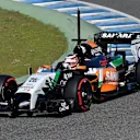 Nico Hulkenberg (GER) Force India VJM07. Formula One Testing, Jerez, Spain, Day Three, Thursday, 30 January 2014 © Sutton Images. No reproduction without permission