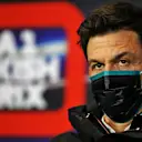 Toto Wolff (GER) Mercedes AMG F1 Shareholder and Executive Director in the FIA Press Conference.
13.11.2020 Formula 1 World Championship, Rd 14, Turkish Grand Prix, Istanbul, Turkey, Practice Day.
- www.xpbimages.com, EMail: requests@xpbimages.com © Copyright: 
FIA Pool Image for Editorial Use Only