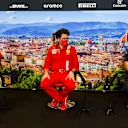 stein, Mattia Binotto, Team Principal Ferrari and Otmar Szafnauer, Team Principal and CEO, Racing Point in the press conference 
