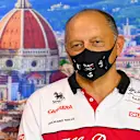 Frederic Vasseur, Team Principal, Alfa Romeo Racing in the press conference 