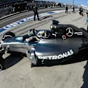 Lewis Hamilton (GBR) Mercedes AMG F1 W05. Formula One World Championship, Rd17, United States Grand Prix, Qualifying, Austin, Texas, USA, Saturday, 1 November 2014 © Sutton Images. No reproduction without permission