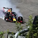 Max Verstappen (NLD) Red Bull Racing RB15 crashed out at the start of the race.
01.09.2019. Formula 1 World Championship, Rd 13, Belgian Grand Prix, Spa Francorchamps, Belgium, Race Day.
 - www.xpbimages.com, EMail: requests@xpbimages.com - copy of publication required for printed pictures. Every used picture is fee-liable. © Copyright: Bearne / XPB Images