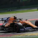 Lando Norris (GBR) McLaren MCL34.
01.09.2019. Formula 1 World Championship, Rd 13, Belgian Grand Prix, Spa Francorchamps, Belgium, Race Day.
- www.xpbimages.com, EMail: requests@xpbimages.com - copy of publication required for printed pictures. Every used picture is fee-liable. Â© Copyright: Batchelor / XPB Images